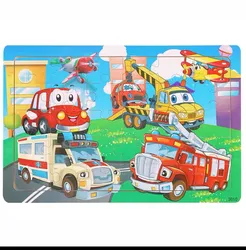 Rescue Vehicles Puzzle