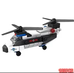 SWAT Helicopter Building Block