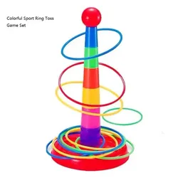 Colorful Ring Toss Game Set