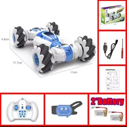Rotating Stunt Car with Remote and Gesture Control