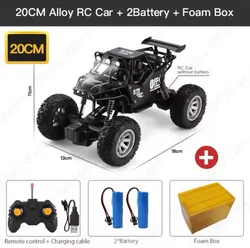 Alloy Off-Road RC Car with Dual Batteries