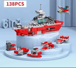 Battleship Building Block Set