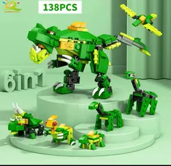 Dinosaur Building Block Set