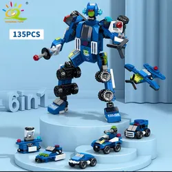 Police Robot Building Block Set
