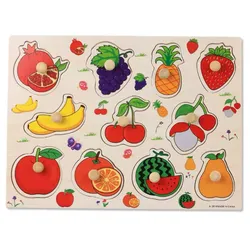 Fruit Wooden Puzzle Board