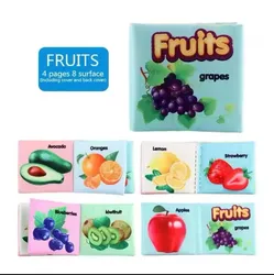 Fruits Soft Baby Book