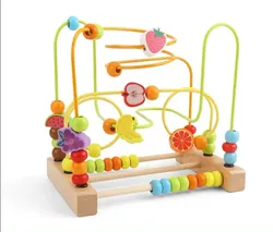 Fruit Bead Maze Activity Toy