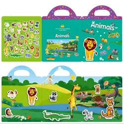 Animals Zoo Sticker Activity Book