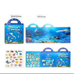 Marine Organism Sticker Activity Set