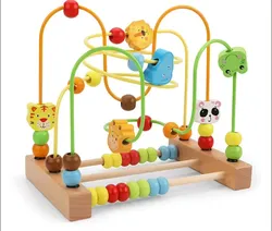 Animal Bead Maze Activity Toy