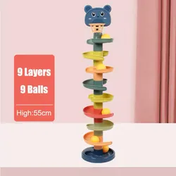 Bear-Themed 9-Layer Ball Drop Tower